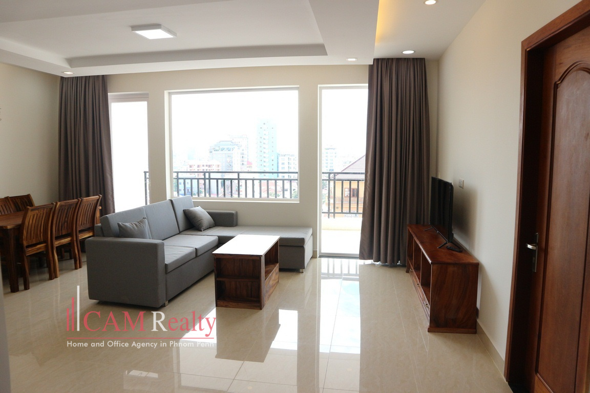 Russian Market area| Spacious 2 bedrooms apartment for rent in Phnom Penh| Fitness center