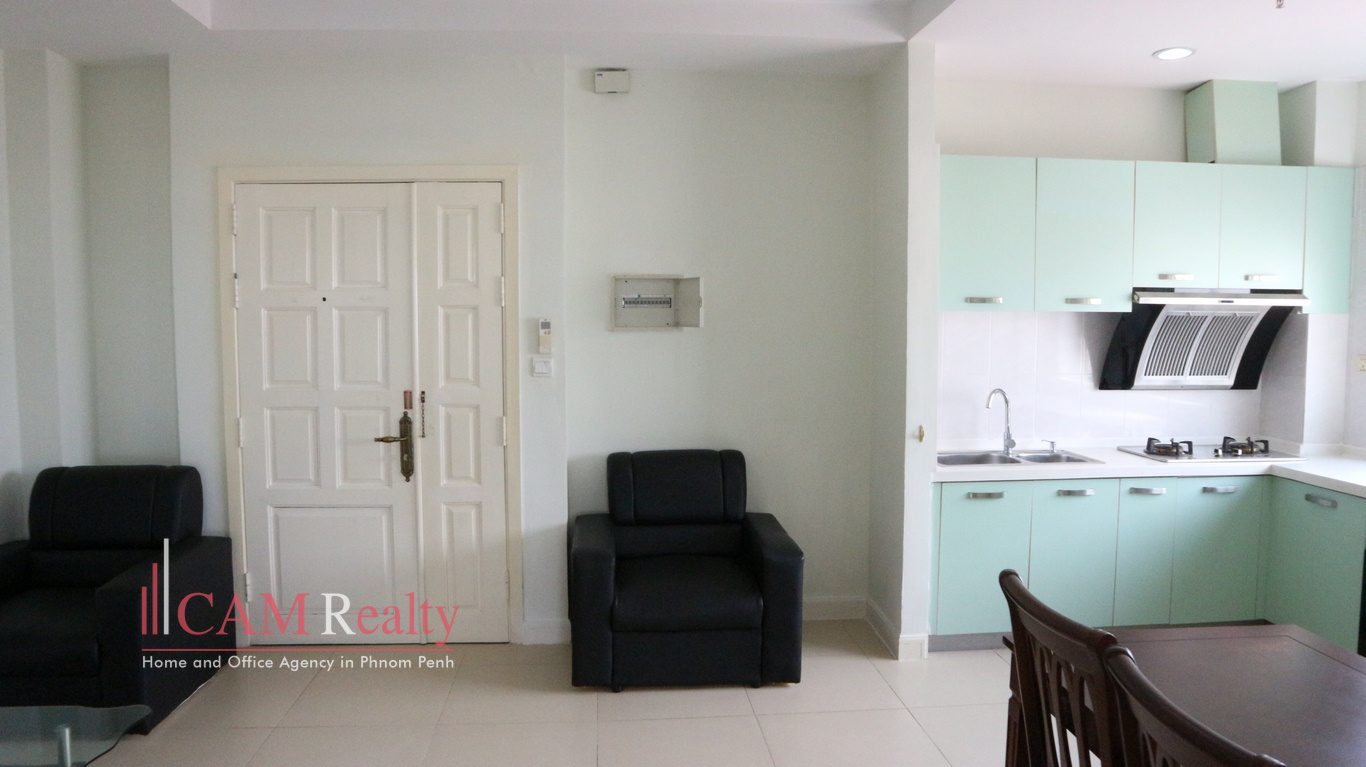 BKK3 area| Modern style 1 bedroom apartment available for rent| 500$/month| Gym