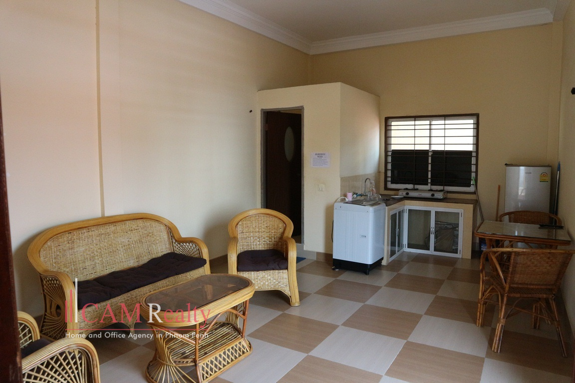 Toul Sleng| Very nice 1 bedroom town-house available for rent| 280$/month