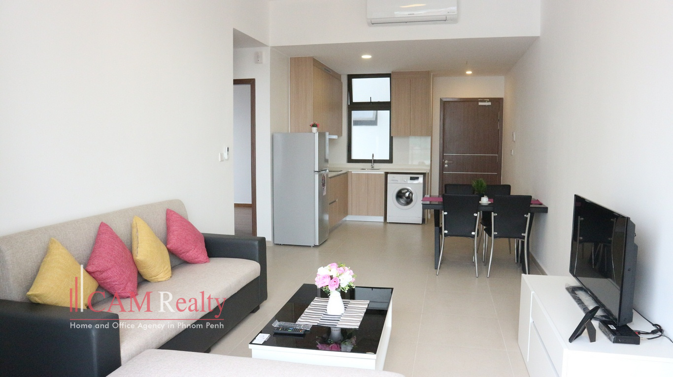 BKK3 area| Modern style 2 bedrooms apartment available for rent| 750$/month| Pool & Gym