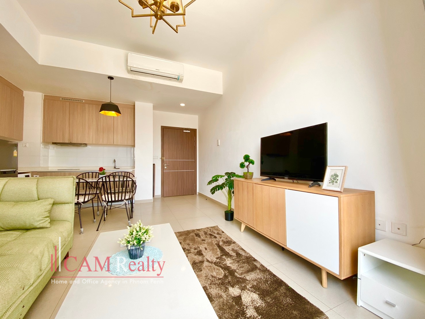 BKK3 area(Close to BKK1 area)| 2  bedrooms apartment| 750$/month up| Pool & Gym