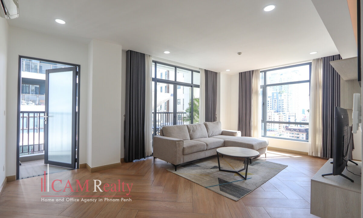 Premium 1 bedroom serviced apartment for rent in BKK1, Phnom Penh - N4079168