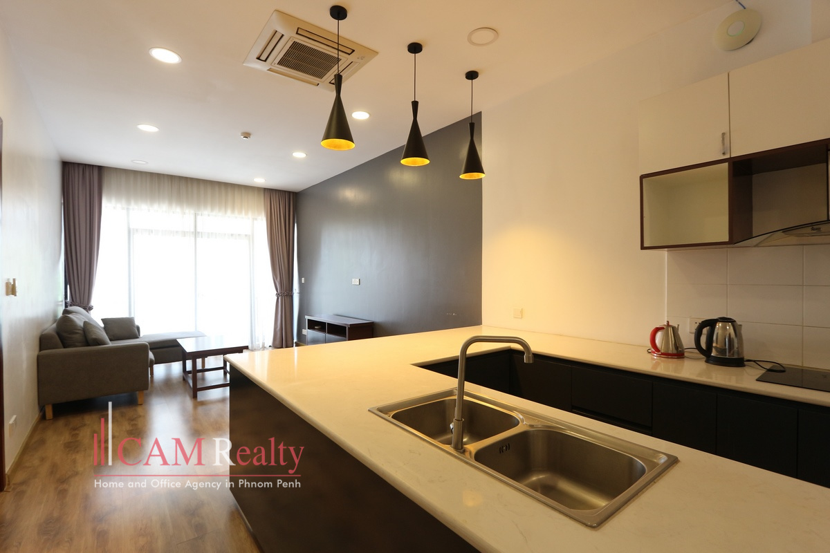 Wat Phnom area| Western style 2 bedrooms apartment for rent in Phnom Penh