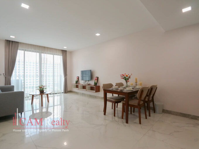2 bedroom serviced apartment for rent in Tuol Svay Prey 1, near Embassy of China, Phnom Penh - N2177168