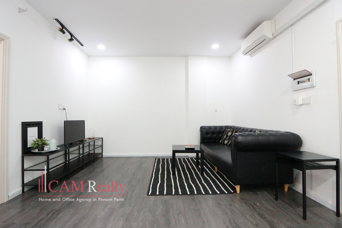 Russian Market area| Modern style|1 bedroom apartment for rent in Phnom Penh