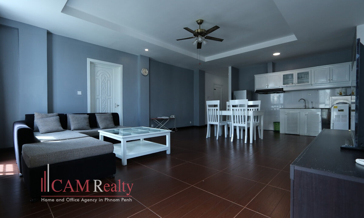 2 bedrooms serviced apartment for rent in Central Market area, Daun Penh, Phnom Penh