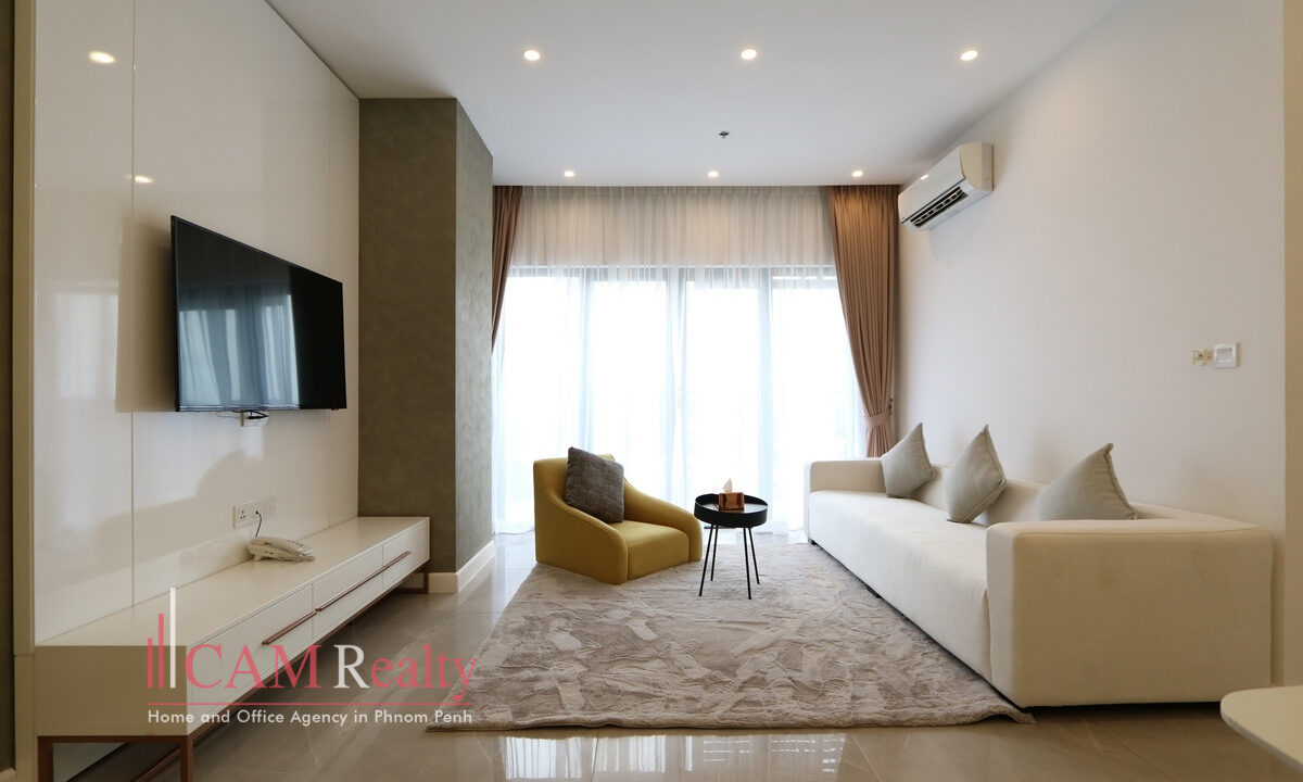 3 bedrooms serviced apartment for rent in Chroy Changvar, Phnom Penh