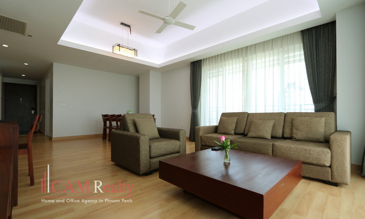 4 bedrooms serviced apartment for rent in Chroy Changvar, Phnom Penh -N3221168