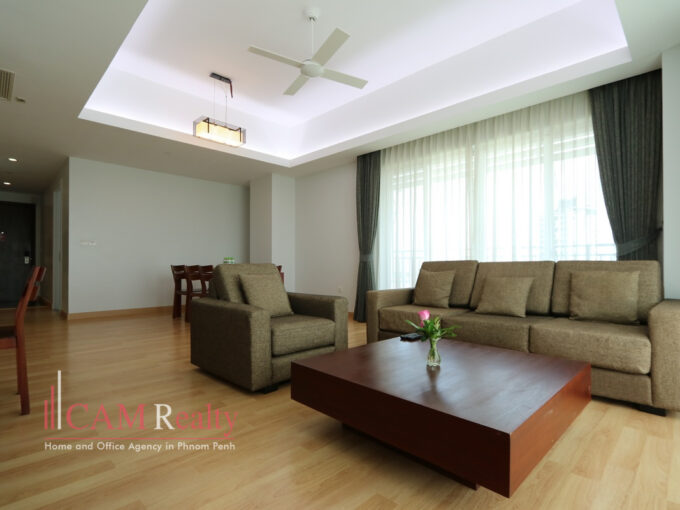 4 bedrooms serviced apartment for rent in Chroy Changvar, Phnom Penh -N3221168