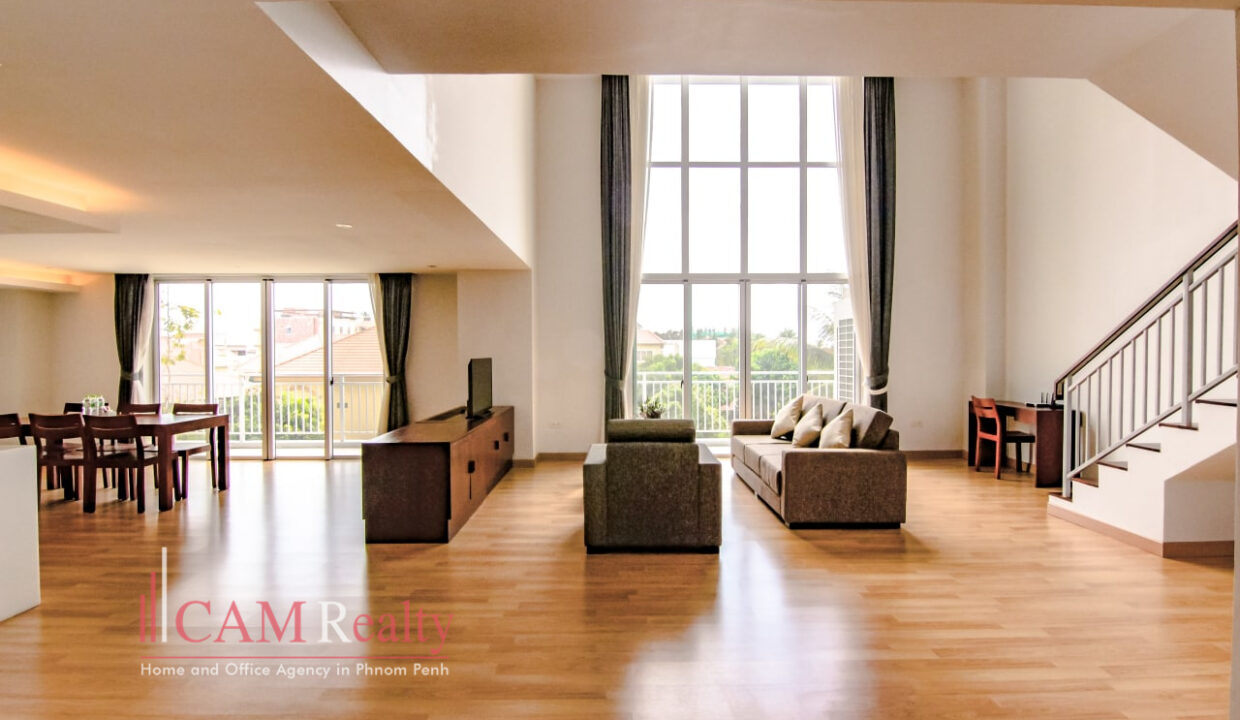 3 bedrooms duplex apartment for rent in Phnom Penh - N3224168