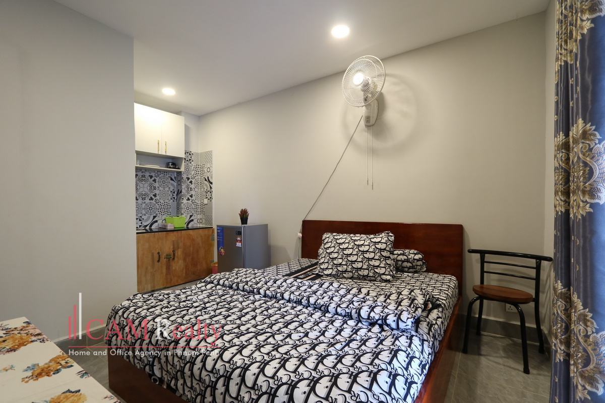 Studio apartment for rent in BKK3 area Phnom Penh