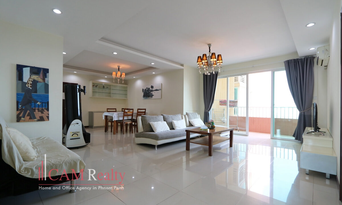 Condominium for rent in Rose Condo, Tonle Bassac, Phnom Penh - N1678168