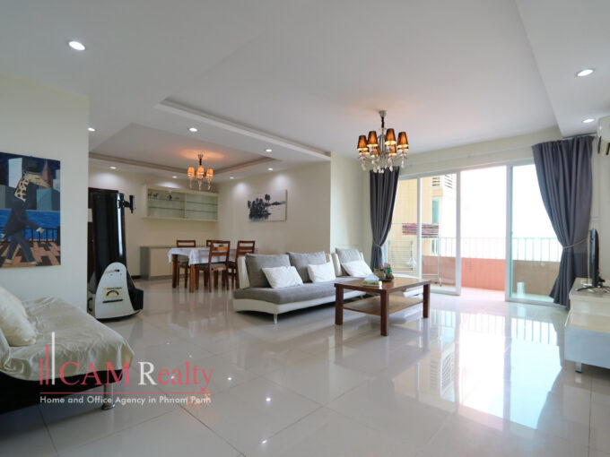 Condominium for rent in Rose Condo, Tonle Bassac, Phnom Penh - N1678168