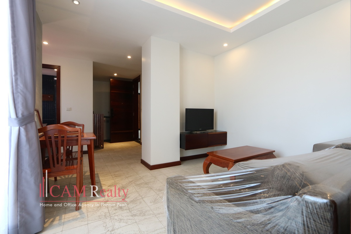 Boeng Trabaek area| 1 bedroom apartment for rent in Phnom Penh| Small gym