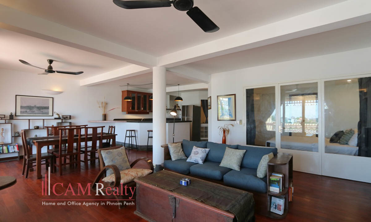 3 bedrooms renovated apartment for rent in Daun Penh - TH1432168 - Phnom Penh