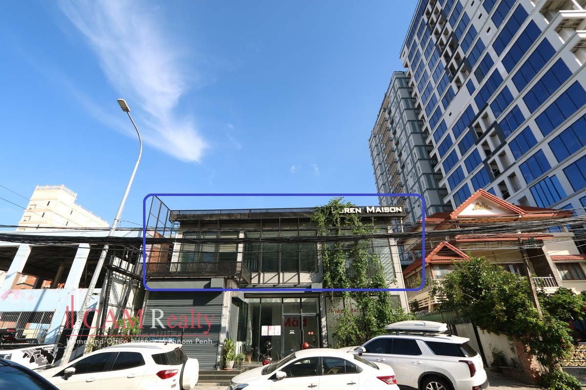 Near BKK1| Commercial/ Office space for rent in Phnom Penh