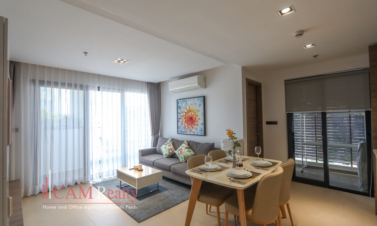 Premium 2 bedrooms serviced apartment for rent in BKK1, Phnom Penh - N297168