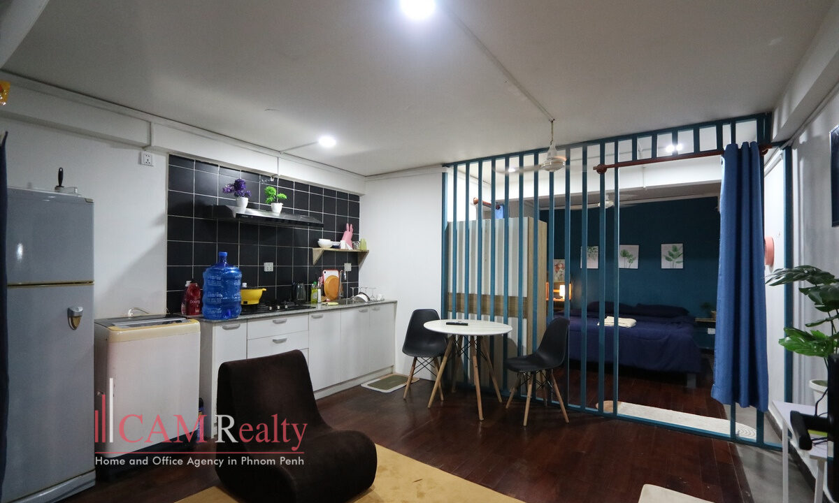 Studio renovated apartment for rent in Chakto Mukh - TH1411168 - Phnom Penh