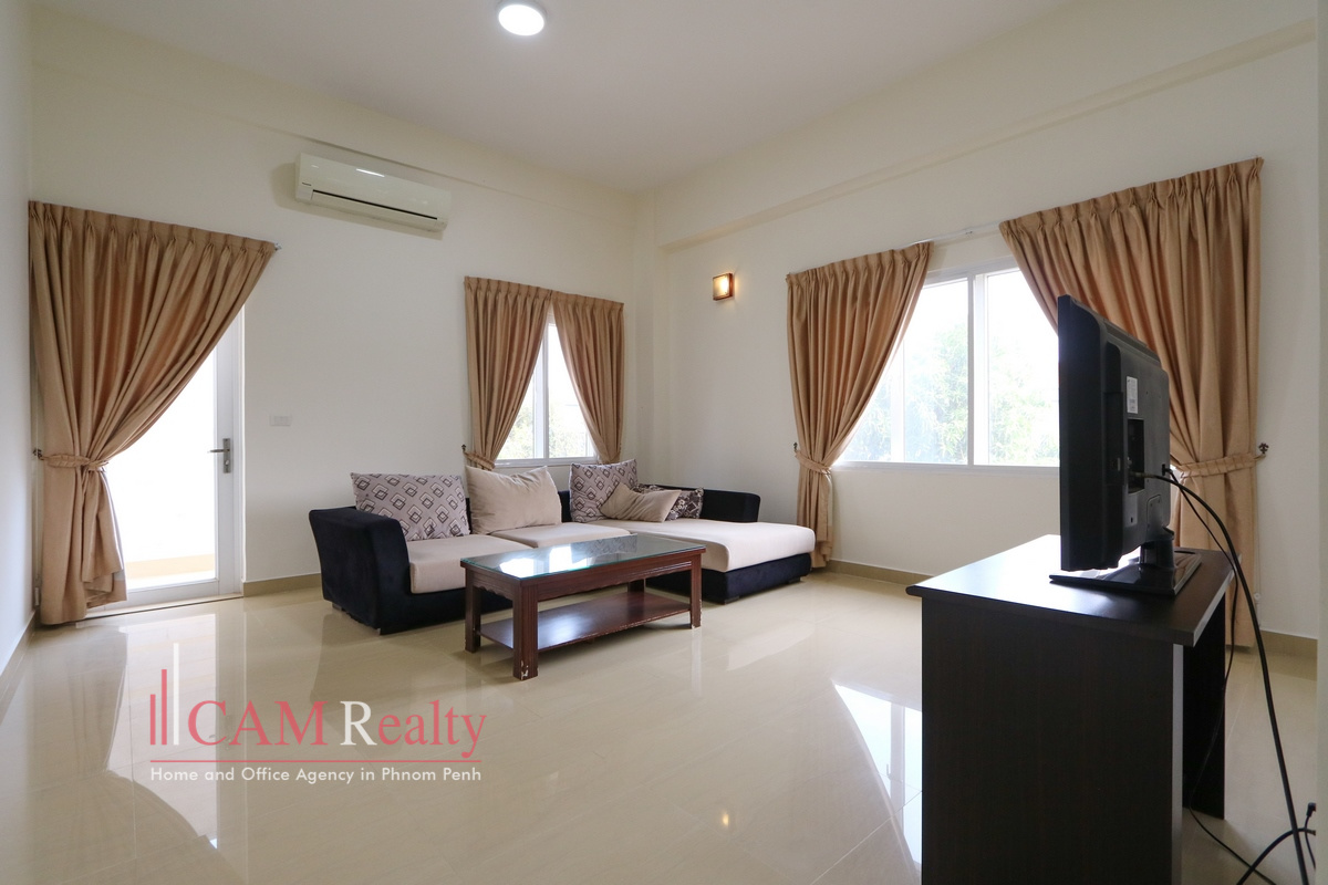 Tuol Kork| 2 bedrooms apartment for rent in Phnom Penh| Pool & Gym