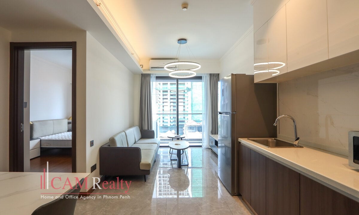 1 bedroom condo at Agile Sky Residence in BKK3 (Border BKK1), Phnom Penh - N3475168