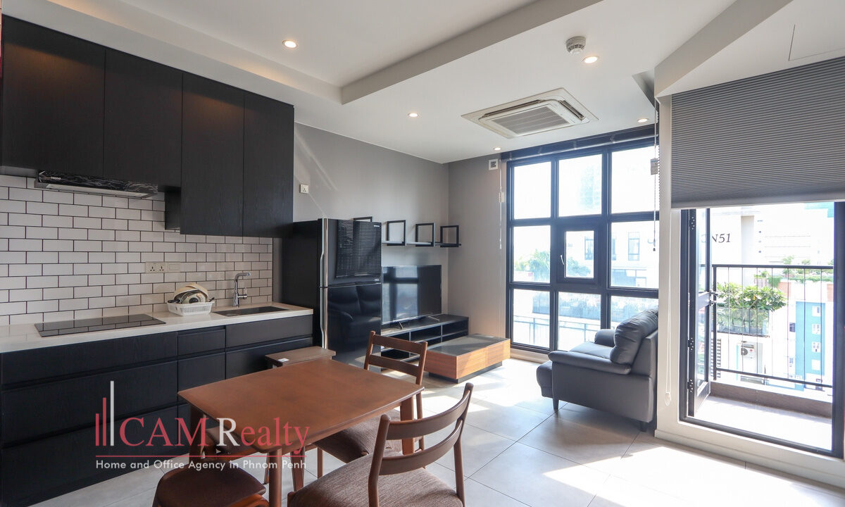 1 bedroom condo for rent at L'attrait BKK1, Phnom Penh - N3516168