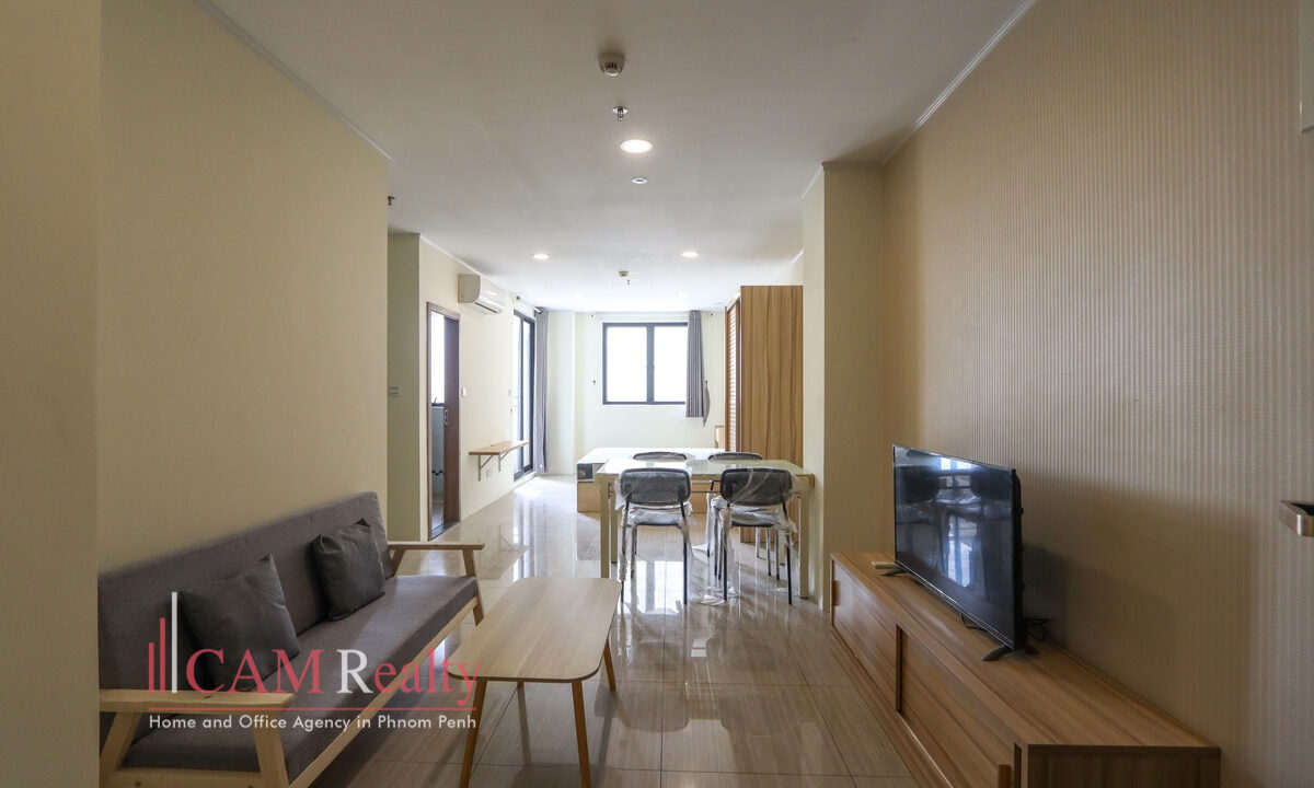 Studio condo for rent in Tuek L'ak 2, Tuol Kork, Phnom Penh - N2227168