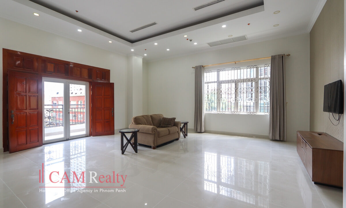 4 Bedroom Apartment For Rent in BKK1 Phnom Penh