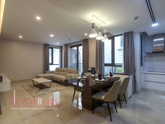 Premium 2 Bedroom Serviced Apartment For Rent in BKK1 Phnom Penh - N3017168