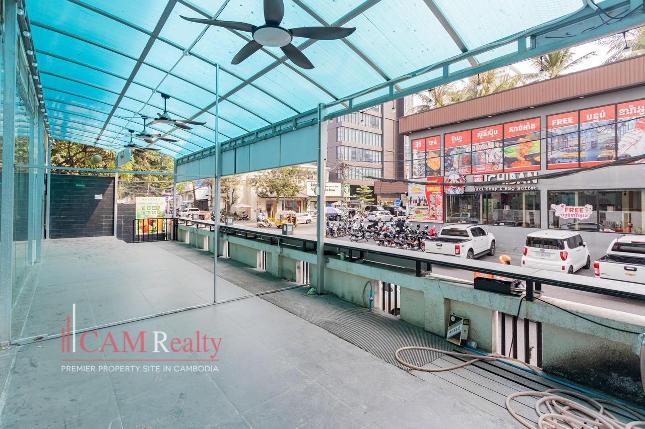 Corner commercial/ office space for rent in BKK1 – Phnom Penh