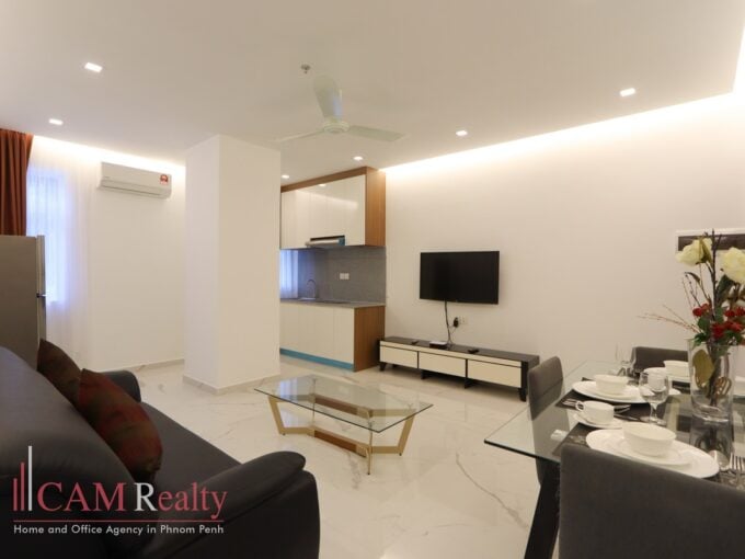 1 Bedroom Service Apartment For Rent in BKK1