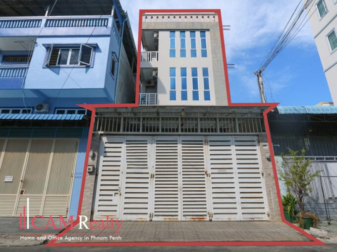 8 Bedroom Townhouse For Rent in Tuol Tumpung (Russian Market)