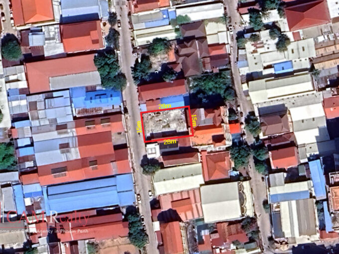 420 Sqm Land For Sale In Sangkat Phsar Daeum Thkov