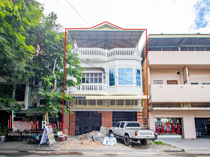 4 Bedroom Shophouse For Rent in Tonle Basak