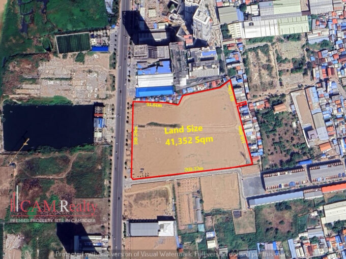41,352 Sqm Land For Sale In Sangkat Chak Angrae Leu
