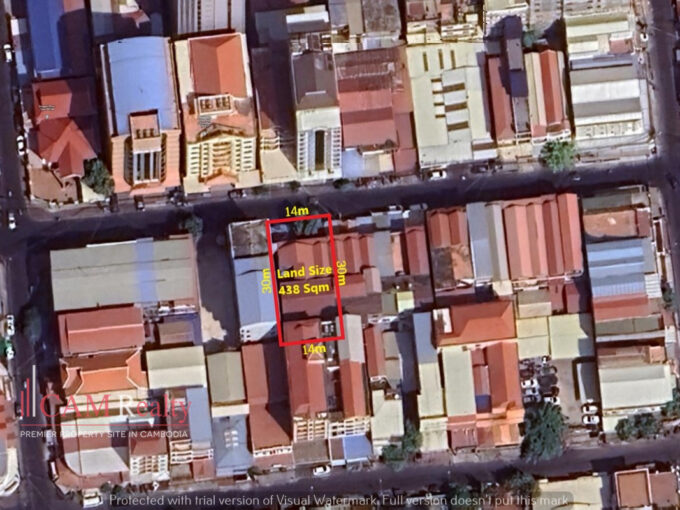 438 Sqm Land For Sale In Sangkat Phsar Depou Ti Muoy