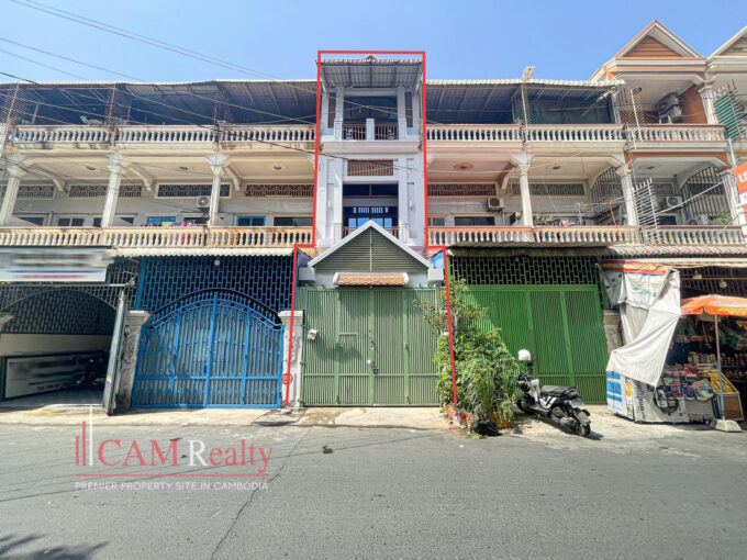 Shophouse For Rent in Toul Kork