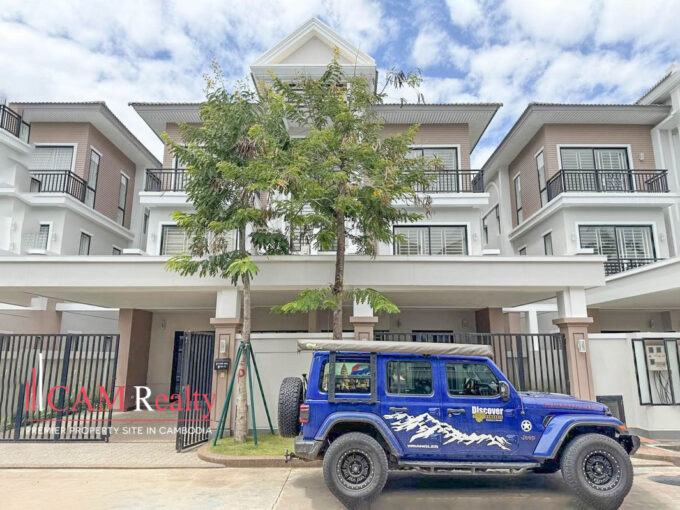 4 Bedrooms Twin Villa For Rent In Peng Huoth The Star Mera Garden (50M Street)