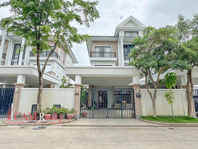 4 Bedrooms Twin Villa For Rent In Peng Huoth The Star Mera Garden (50M Street)