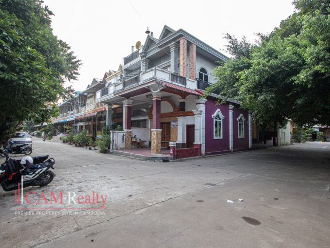 Corner Shophouse For Rent in Pou Senchey