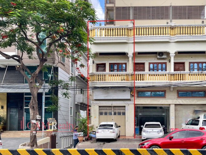 5 Bedroom Shophouse For Rent along Street 271 | Tuol Tumpung