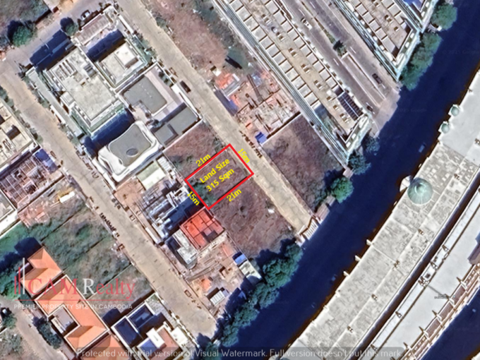 315 Sqm Land For Sale In Borey Elite Town