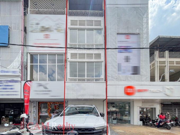 Shophouse For Rent Along  Mao Tse Toung Blvd | Tuol Tumpung