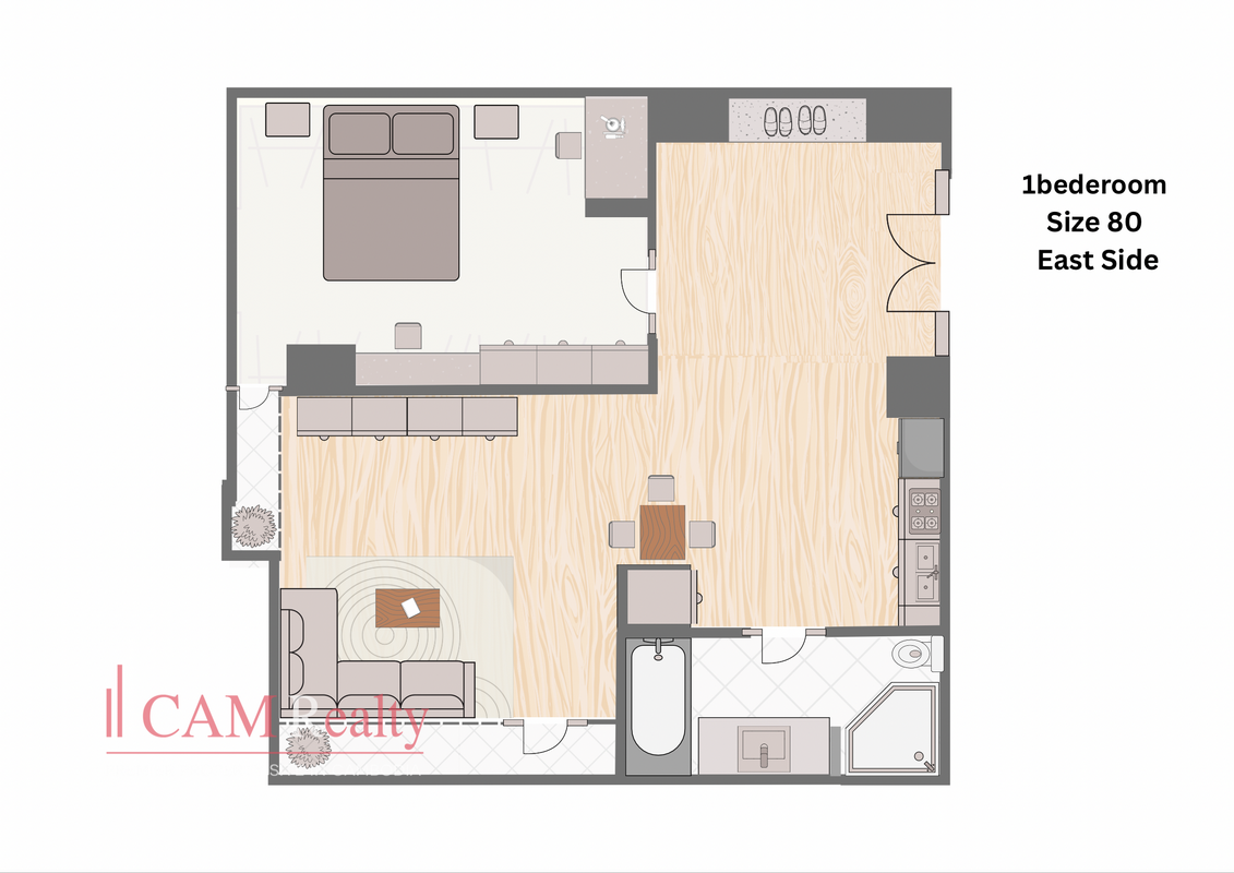 Mansion 51 – Serviced Apartment For Rent in BKK1