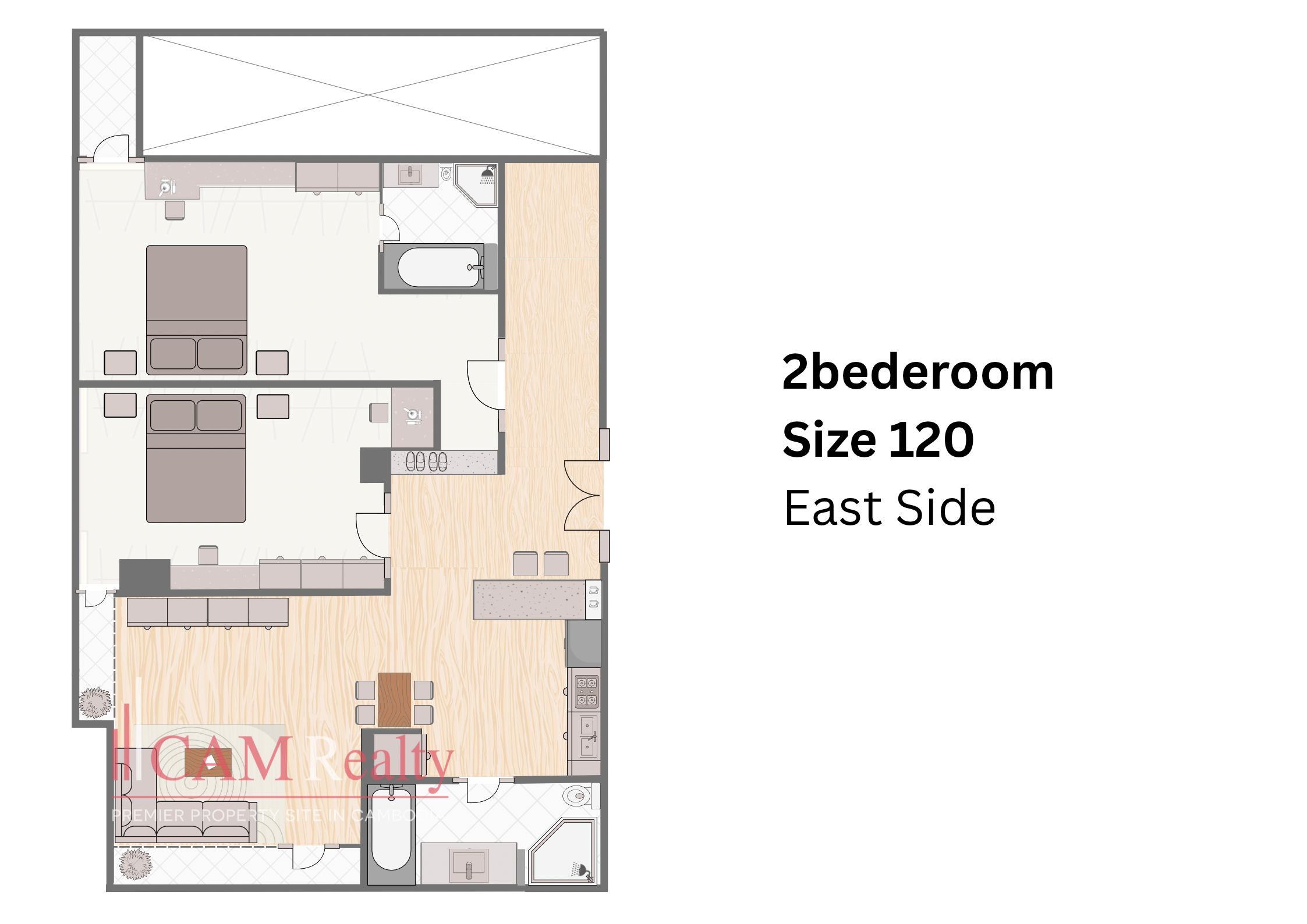 Mansion 51 – Serviced Apartment For Rent in BKK1