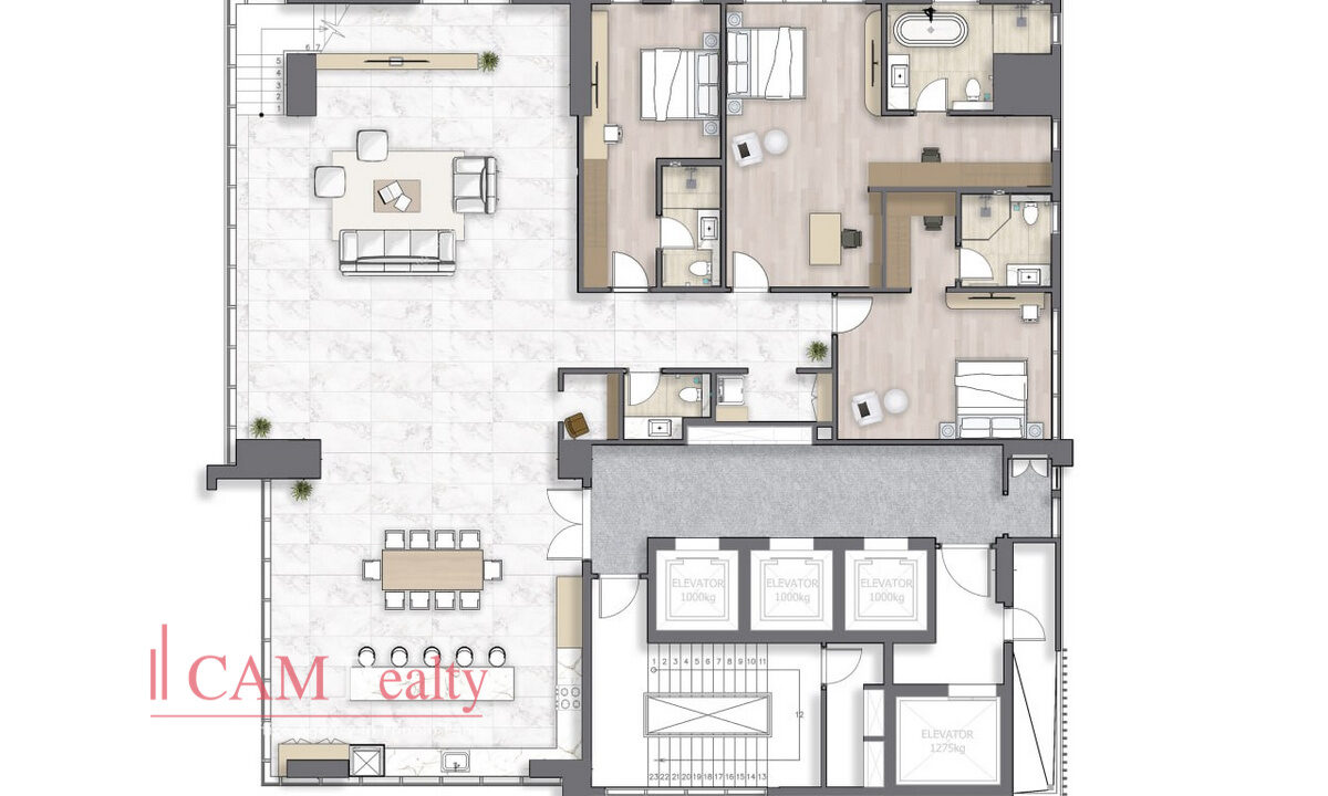 Grand Mansion Apartment – Serviced Apartment For Rent in BKK1