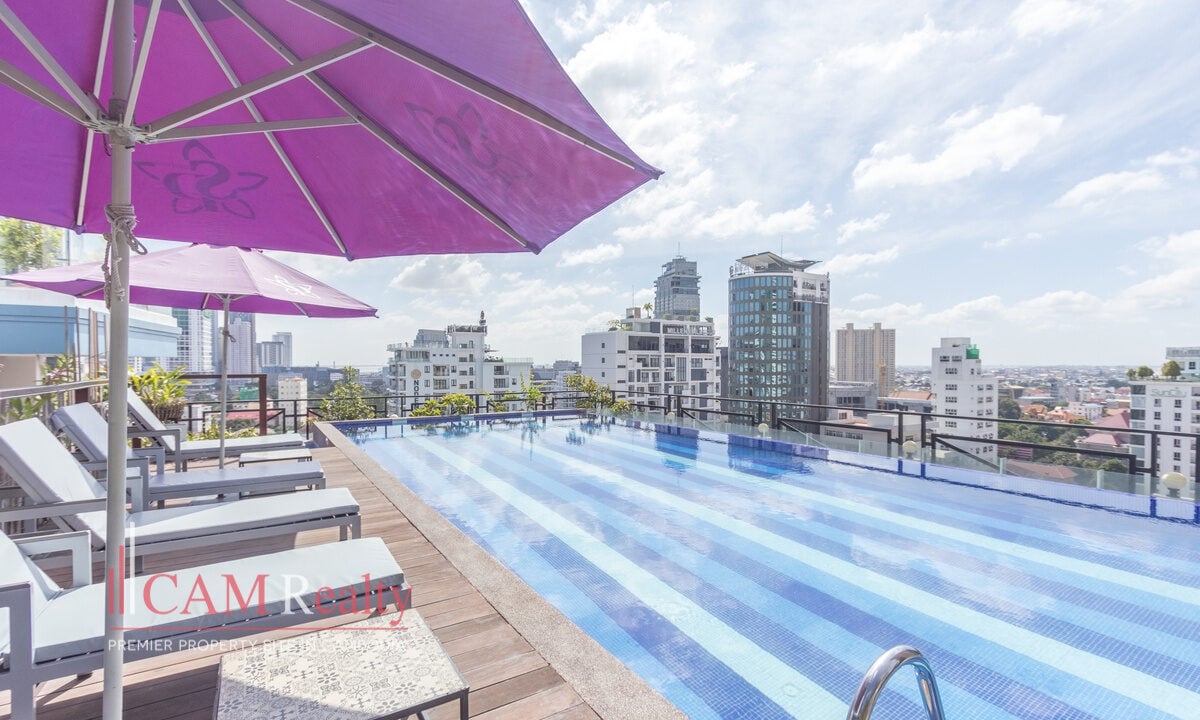 Sophea B Apartment – Serviced Apartment For Rent in BKK1