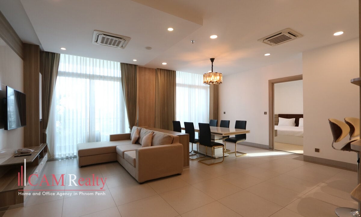 Boritra New Building – Serviced Apartment For Rent in BKK1